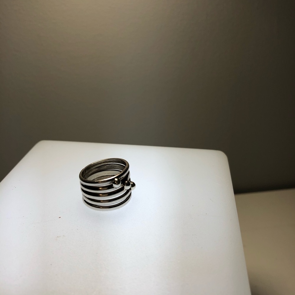 Silver ring Size 5 - Picture 6 of 6